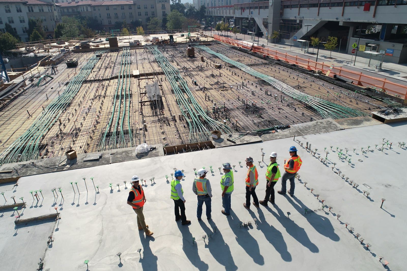ARBUATTI CONSTRUCTIONS team on a construction site